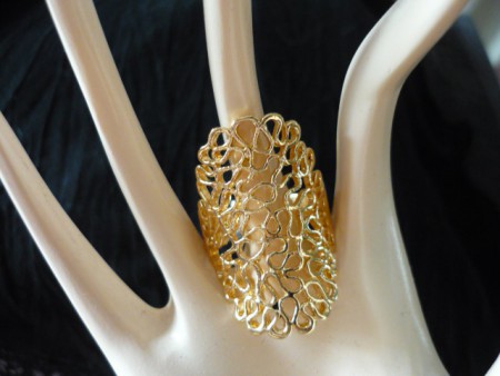 dentelle dorée 9€